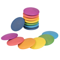Tickit Rainbow Wooden Discs, 14-Piece Set 73997